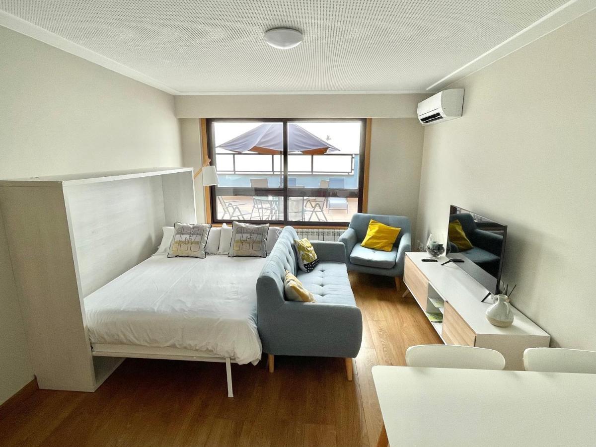 Estudio Centrico 1 Con Terraza Y Parking Privado 오렌세 외부 사진