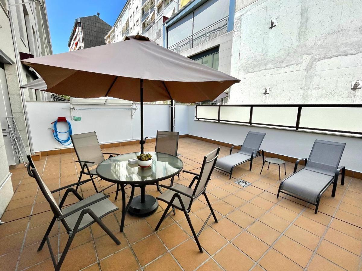 Estudio Centrico 1 Con Terraza Y Parking Privado 오렌세 외부 사진