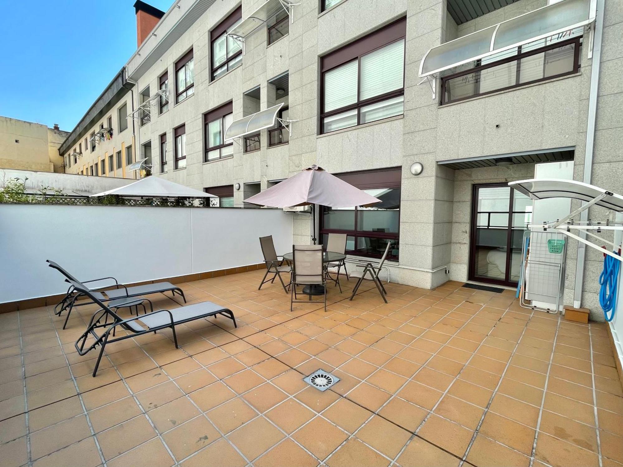Estudio Centrico 1 Con Terraza Y Parking Privado 오렌세 외부 사진